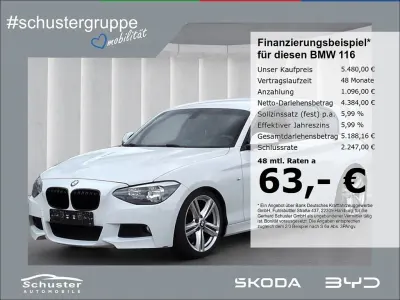 Gebraucht BMW 116 M Sport 136 PS (100 kW) 2012 Weiß Kleinwagen