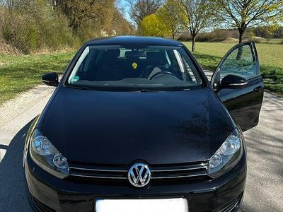Gebraucht VW Golf VI Comfortline 122 PS (89 kW) 2010 Schwarz Kleinwagen