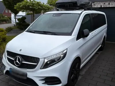 Gebraucht Mercedes V300 AMG 239 PS (175 kW) 2020 Weiß Van / Kleinbus