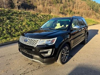 Gebraucht Ford Explorer Platinum 370 PS (272 kW) 2016 Schwarz SUV