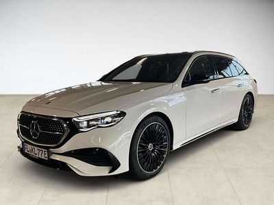 Gebraucht Mercedes E300 AMG 313 PS (230 kW) 2026 Unilack polarweiß Kombi