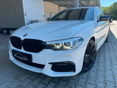 Gebraucht BMW 520 M Sport 190 PS (139 kW) 2019 Weiß Kombi