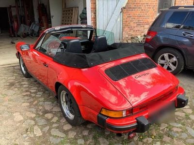 Gebraucht Porsche 911 Carrera Cabriolet 230 PS (169 kW) 1986 Rot Cabrio