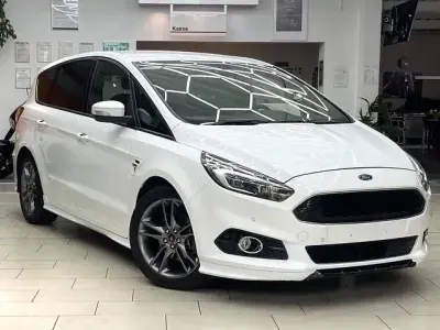 Gebraucht Ford S-MAX ST-Line 190 PS (139 kW) 2018 Weiß Van / Kleinbus