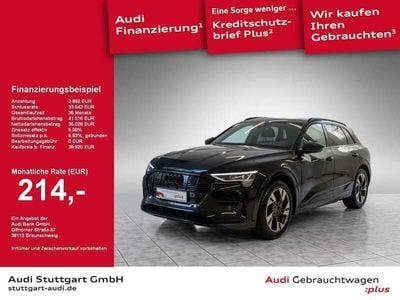 Gebraucht Audi e-tron Advanced 300 kW (408 PS) 2022 Brillantschwarz SUV