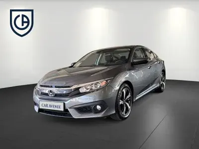 Brugt Honda Civic Elegance 120 HK (88 kW) 2019 Grå Sedan