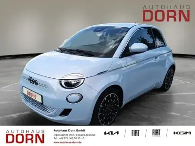 Gebraucht Fiat 500e Lounge 86 kW (118 PS) 2021 Blau Limousine