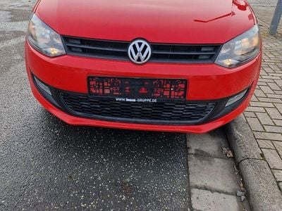 Gebraucht VW Polo Trendline 60 PS (44 kW) 2010 Rot Kleinwagen