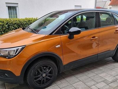 Usata Opel Crossland X 130 CV (95 kW) 2018 Arancione SUV