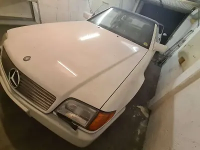 Gebraucht Mercedes SL300 190 PS (139 kW) 1992 Weiß Cabrio