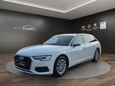 Gebraucht Audi A6 Ambiente 204 PS (150 kW) 2022 Gletscherweiß metallic Kombi