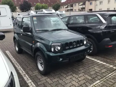 Gebraucht Suzuki Jimny 80 PS (58 kW) 2000 Grün SUV