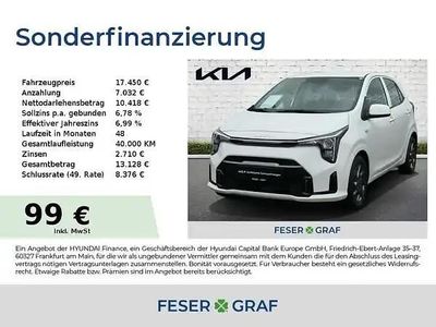 Neu Kia Picanto 68 PS (50 kW) 2026 Schneeweiss Kleinwagen