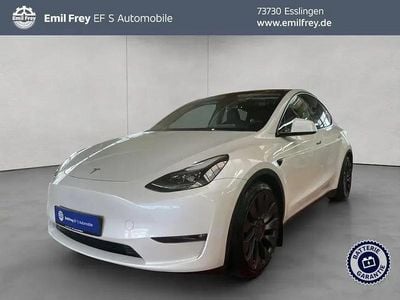 Weiß Gebraucht 2022 Tesla Model Y Performance SUV | 37.490 € (Fairer Preis)