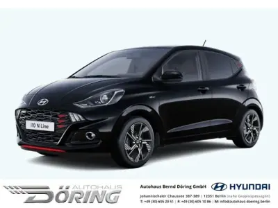 Gebraucht Hyundai i10 N Line 90 PS (66 kW) 2024 Phantom black / met Kleinwagen