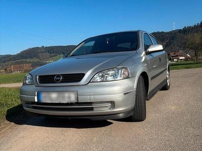 Gebraucht Opel Astra 84 PS (61 kW) 2001 Silber Kleinwagen