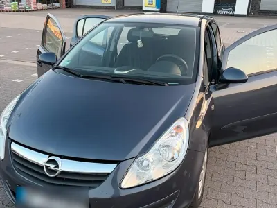 Gebraucht Opel Corsa 61 PS (44 kW) 2007 Blau Kleinwagen