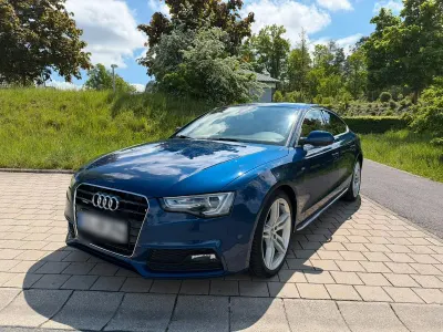 Gebraucht Audi A5 Sportback Performance 190 PS (139 kW) 2014 Blau Kleinwagen