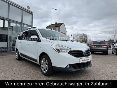 Gebraucht Dacia Lodgy Lauréate 116 PS (85 kW) 2015 Weiß Van / Kleinbus