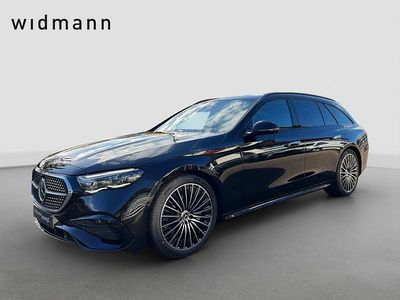 Metalliclack obsidianschwarz Gebraucht 2025 Mercedes E450 Night Kombi | 87.880 €