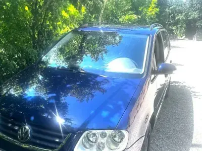 Gebraucht VW Touran Trendline 105 PS (77 kW) 2004 Blau Van / Kleinbus