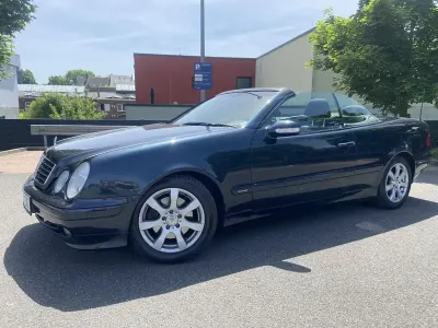 Używany Mercedes CLK230 Elegance 193 KM (141 kW) 2000 Czarny Kabriolet