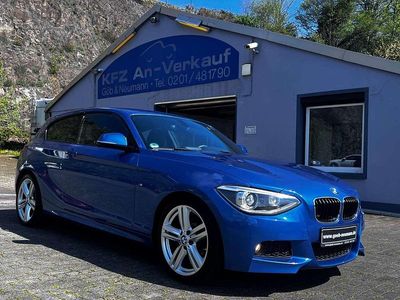 Usata BMW 116 M Sport 116 CV (85 kW) 2014 Blu Utilitaria