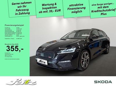 Gebraucht Skoda Octavia RS 200 PS (147 kW) 2024 Schwarzmagic perleffekt Kombi
