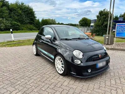 Gebraucht Fiat 500 Abarth 135 PS (99 kW) 2011 Schwarz Kleinwagen
