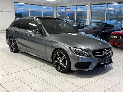 Gebraucht Mercedes C250 AMG line 211 PS (155 kW) 2016 Selenitgrau Kombi