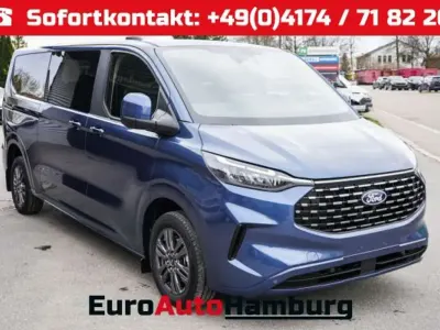 Neu Ford Tourneo Custom 170 PS (125 kW) 2026 Chrome blue metallic () Van