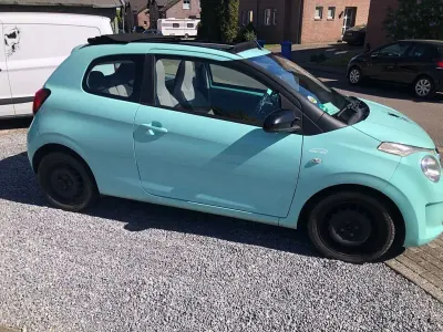 Gebraucht Citroën C1 PureTech 82 PS (60 kW) 2017 Grün Kleinwagen