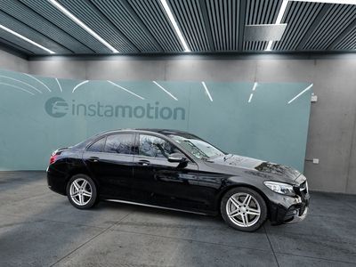 gebraucht Mercedes C300 d 9G-TRONIC AMG Line / Burmester Kamera