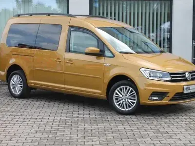 Gebraucht VW Caddy Maxi 150 PS (110 kW) 2020 Gelb Van / Kleinbus