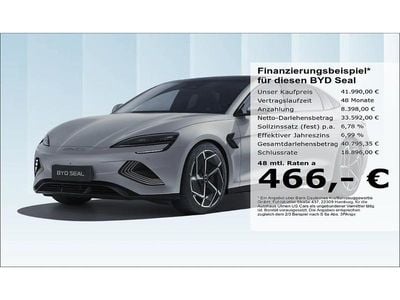 Grau Neu 2025 BYD Seal Design Limousine | 41.990 € (Fairer Preis)