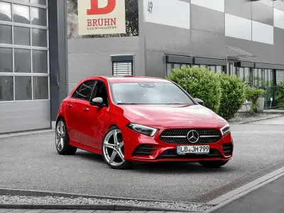 Gebraucht Mercedes A200 AMG 163 PS (119 kW) 2019 Rot Kleinwagen