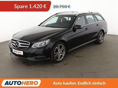 Schwarz Gebraucht 2015 Mercedes E200 Avantgarde Kombi | 19.330 € (Etwas zu teuer)