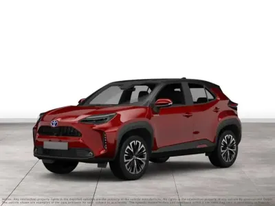 Gebraucht Toyota Yaris Hybrid Elegant 116 PS (85 kW) 2022 Karminarot metallic SUV