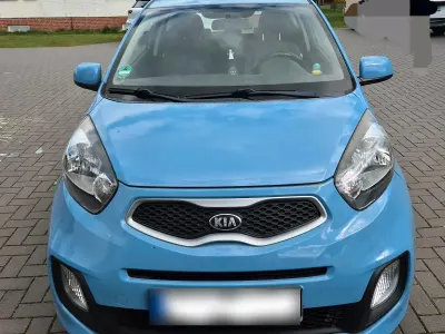 Gebraucht Kia Picanto 69 PS (50 kW) 2013 Blau Kleinwagen