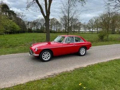 Usata MG B GT 1973 Rosso Coupé