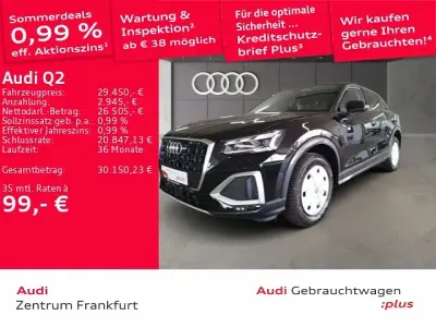 Gebraucht Audi Q2 Advanced Plus 116 PS (85 kW) 2025 Mythosschwarz metallic SUV