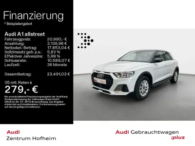 Gebraucht Audi A1 Ambiente 110 PS (80 kW) 2023 Gletscherweiß metallic SUV