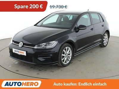 Gebraucht VW Golf VII Highline 150 PS (110 kW) 2018 Schwarz Kleinwagen