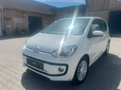 Gebraucht VW up! 75 PS (55 kW) 2014 Weiß Kleinwagen