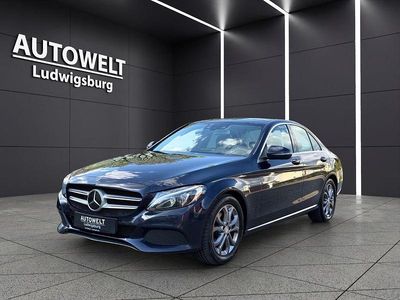 Gebraucht Mercedes C220 Avantgarde 170 PS (125 kW) 2016 Blau Limousine