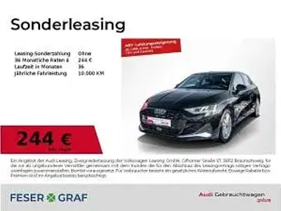 Brugt Audi A3 Ambiente 150 HK (110 kW) 2025 Sort Sedan