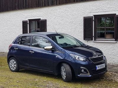 Gebraucht Peugeot 108 Allure 82 PS (60 kW) 2016 Blau Kleinwagen