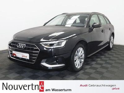 Brillantschwarz (black), solid Gebraucht 2021 Audi A4 Advanced Kombi | 29.950 € (Fairer Preis)