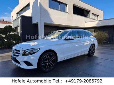 Gebraucht Mercedes C220 194 PS (142 kW) 2019 Polarweiss Kombi