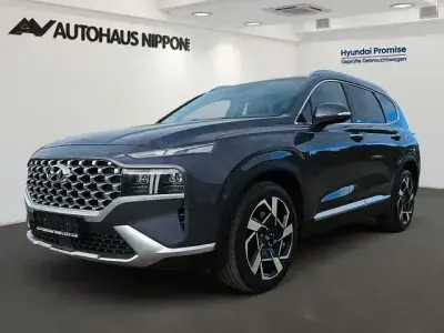 Gebraucht Hyundai Santa Fe Prime 201 PS (147 kW) 2021 Blau SUV